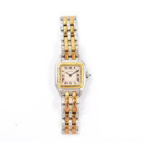 Panthère de Cartier Quartz Steel and Yellow Gold - 22mm x 22mm  W25029B6
