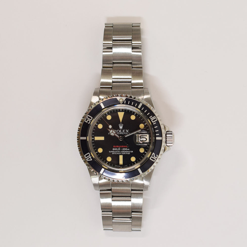 Submariner Date Red 40mm Steel 1680