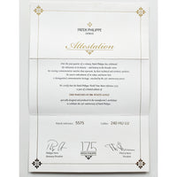 World Time 39.5mm White Gold - 175th Anniversary 5575G-001