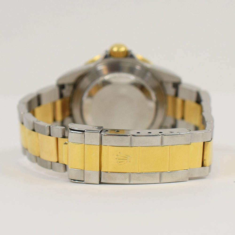 Submariner Date 40mm Blue Bezel "Serti Dial" Steel and Yellow Gold 16613SG