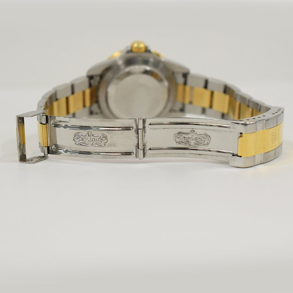 Submariner Date 40mm Blue Bezel "Serti Dial" Steel and Yellow Gold 16613SG