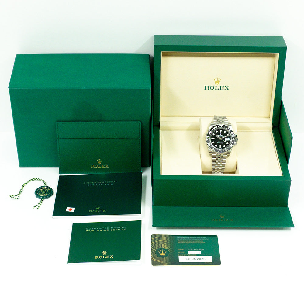 GMT-Master II "Bruce Wayne" Steel 126710GRNR