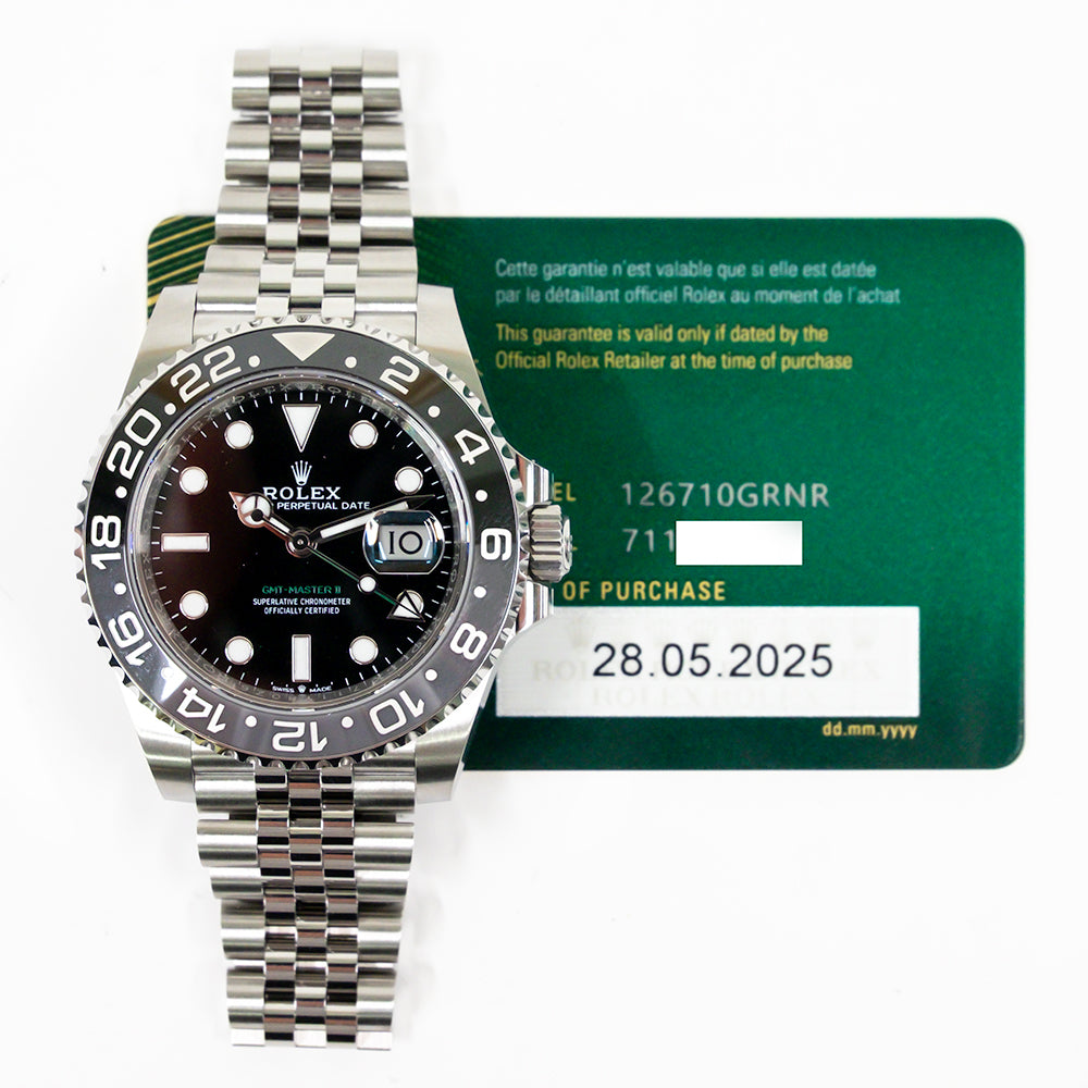 GMT-Master II "Bruce Wayne" Steel 126710GRNR