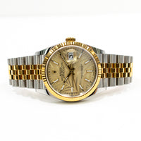Datejust 36mm Steel and Yellow Gold 126233