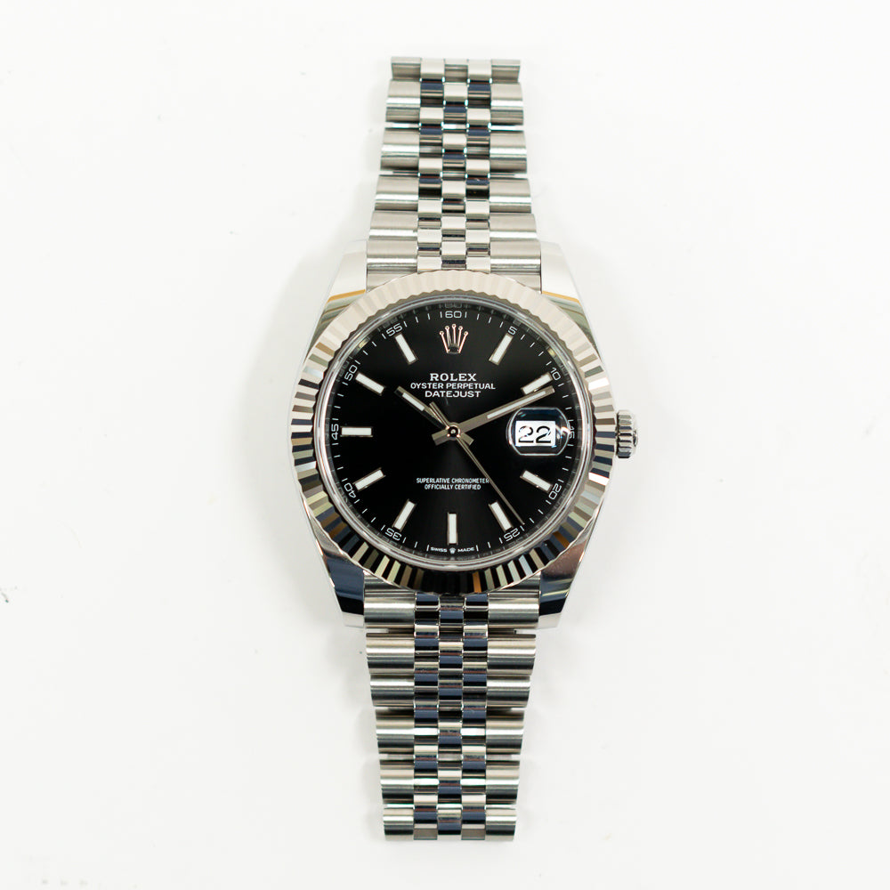 Datejust 41mm Steel and White Gold 126334