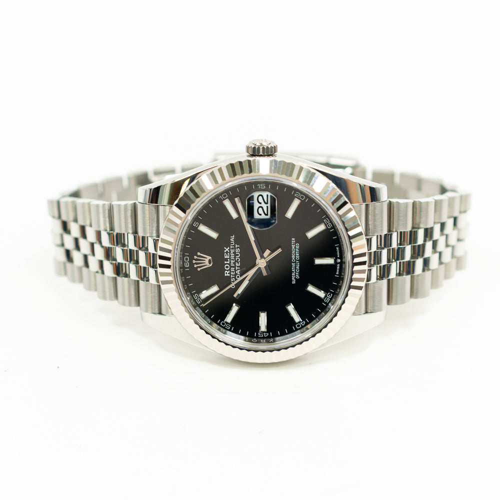 Datejust 41mm Steel and White Gold 126334
