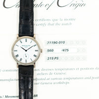 Calatrava 31mm White Gold 7119G-010