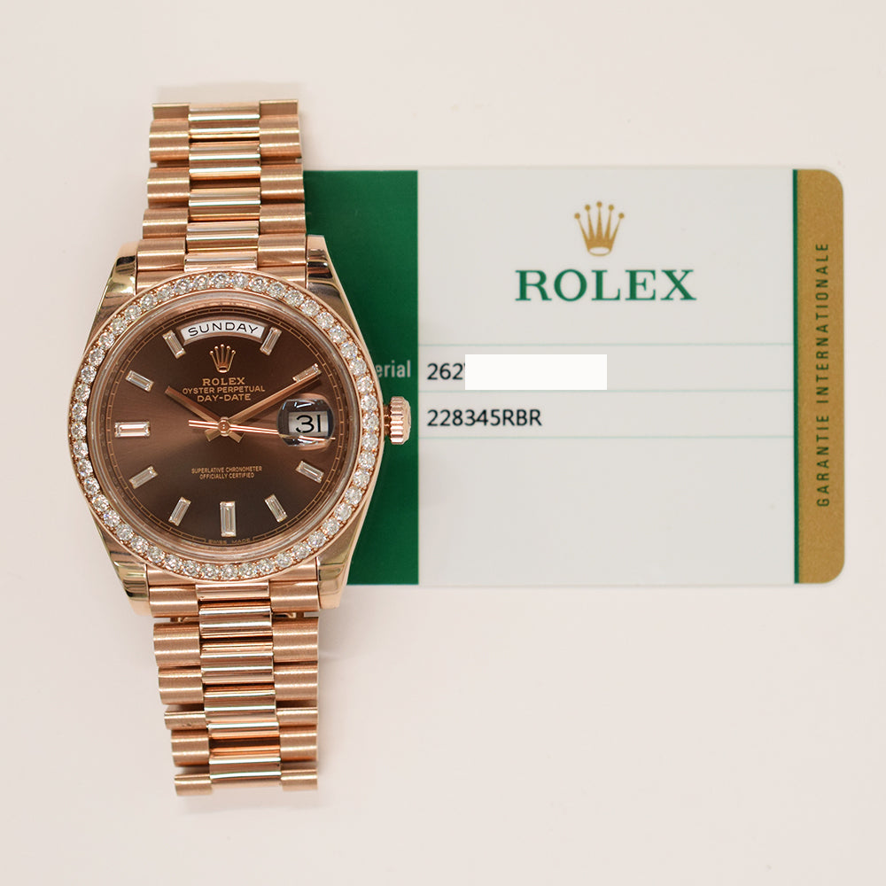 Day-Date President 40mm Rose Gold 228345RBR