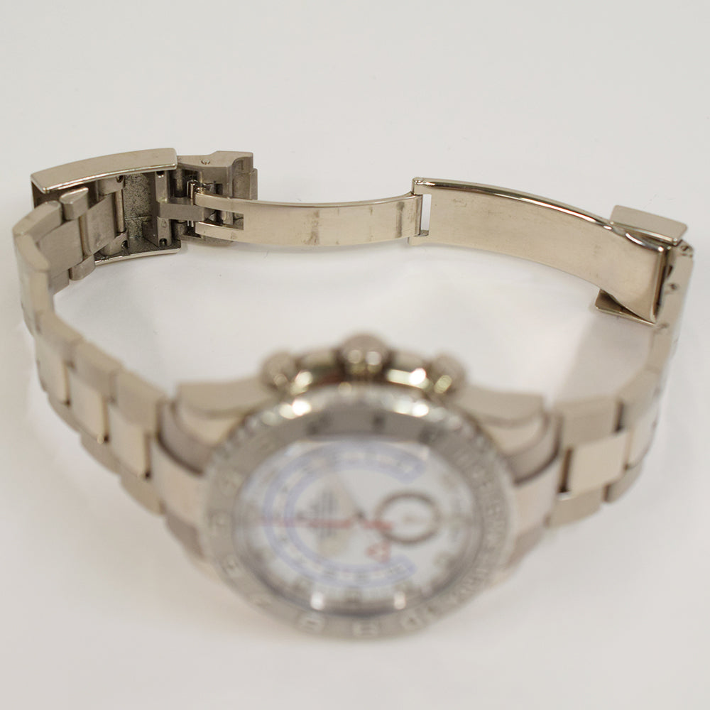Yacht-Master II Regatta Chronograph White Gold Platinum Ring Command Bezel 116689