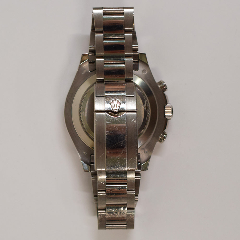 Yacht-Master II Regatta Chronograph White Gold Platinum Ring Command Bezel 116689