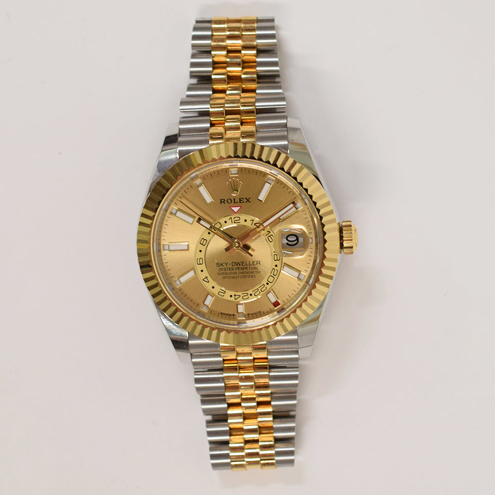 Sky-Dweller Steel and Yellow Gold 336933