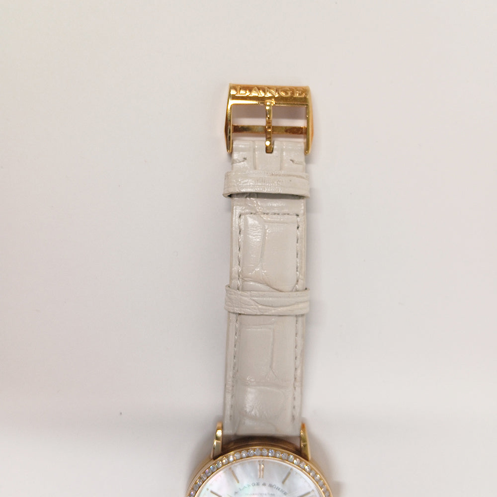 Saxonia Automatic 37mm Diamond Bezel  Yellow Gold 840.021