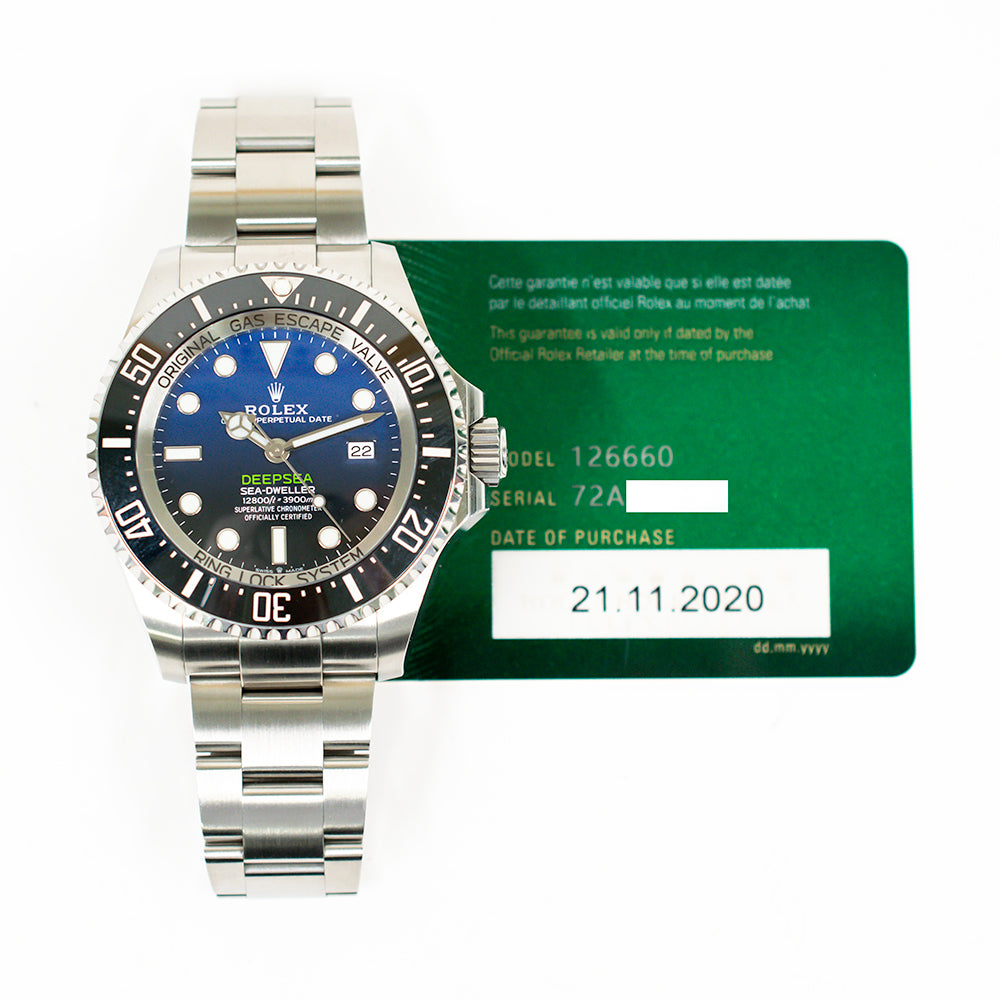 Deepsea 44mm Steel 126660