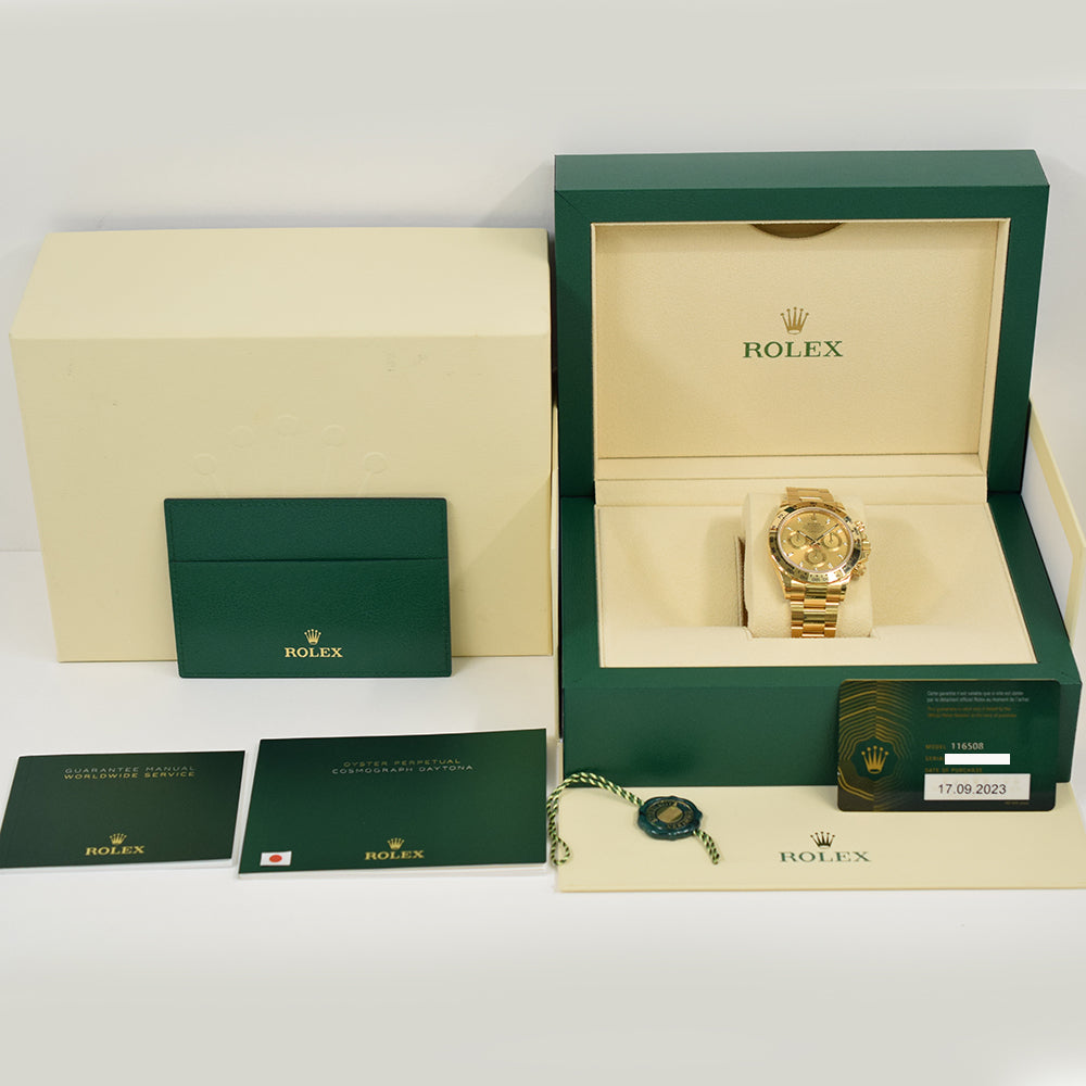 Daytona Yellow Gold 116508