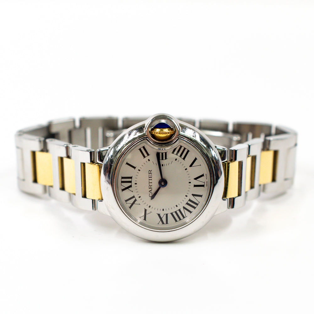 Ballon Bleu de Cartier 28mm Steel and Yellow Gold W2BB0010