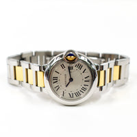 Ballon Bleu de Cartier 28mm Steel and Yellow Gold W2BB0010
