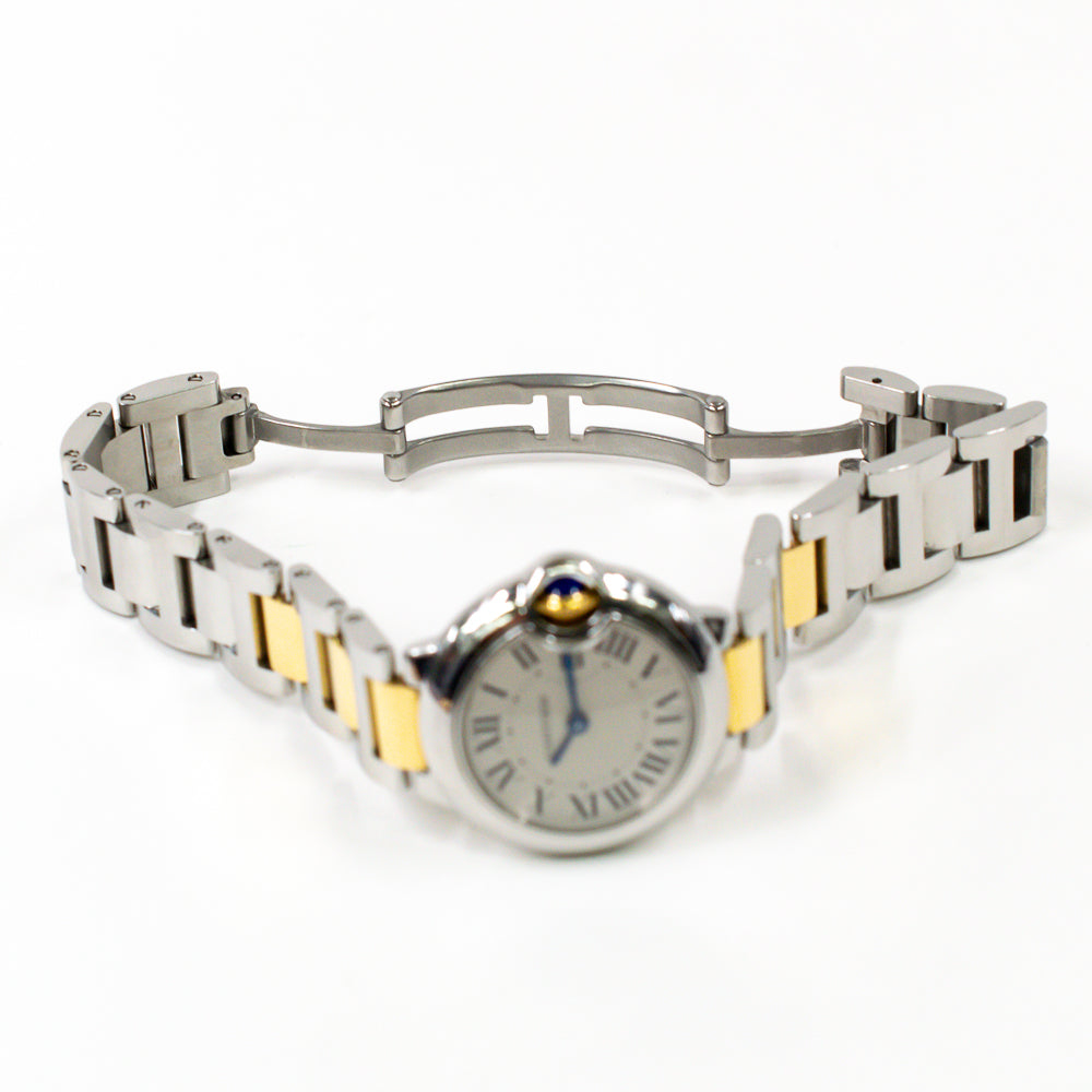 Ballon Bleu de Cartier 28mm Steel and Yellow Gold W2BB0010