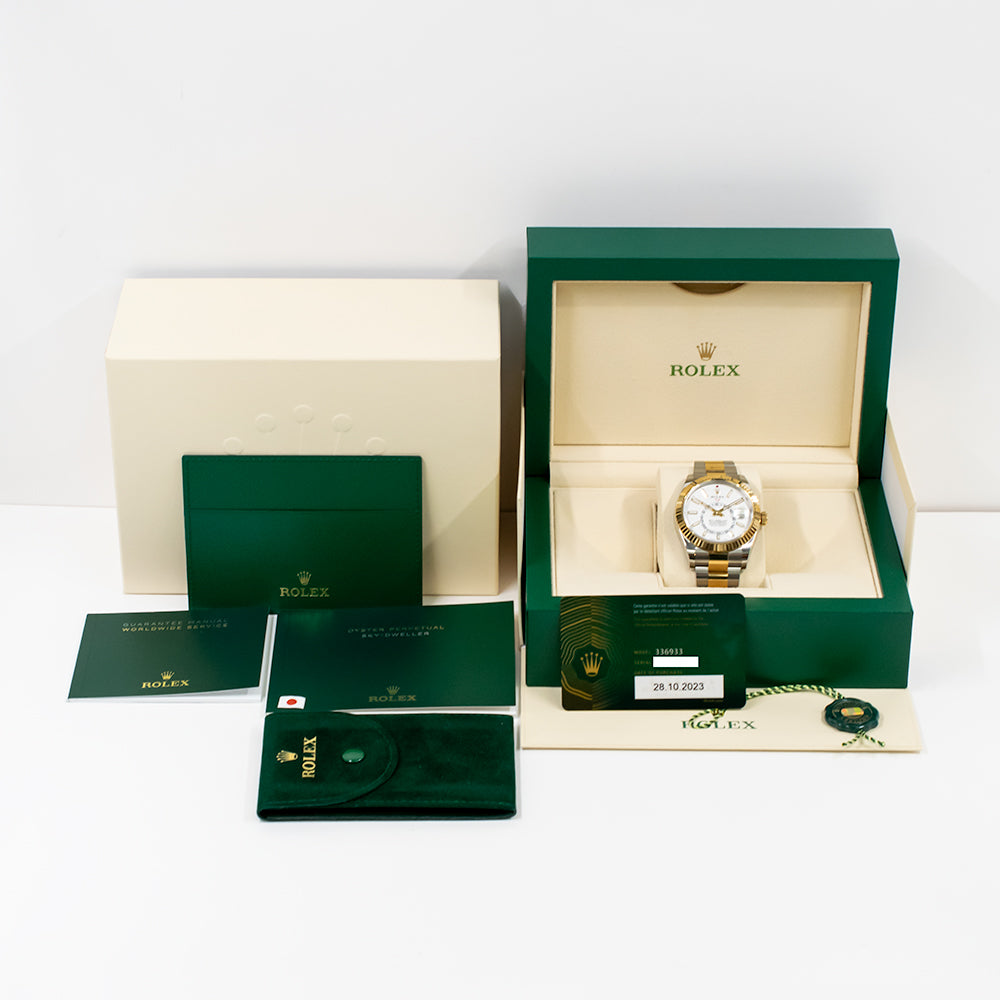 Sky-Dweller Steel and Yellow Gold 336933