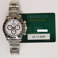 Daytona Steel Ceramic Bezel 126500LN