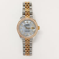 Lady Datejust 28mm Diamond Bezel - Steel and Yellow Gold 279383RBR