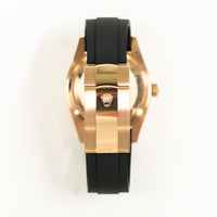 Sky-Dweller Rubber Strap Rose Gold 336235
