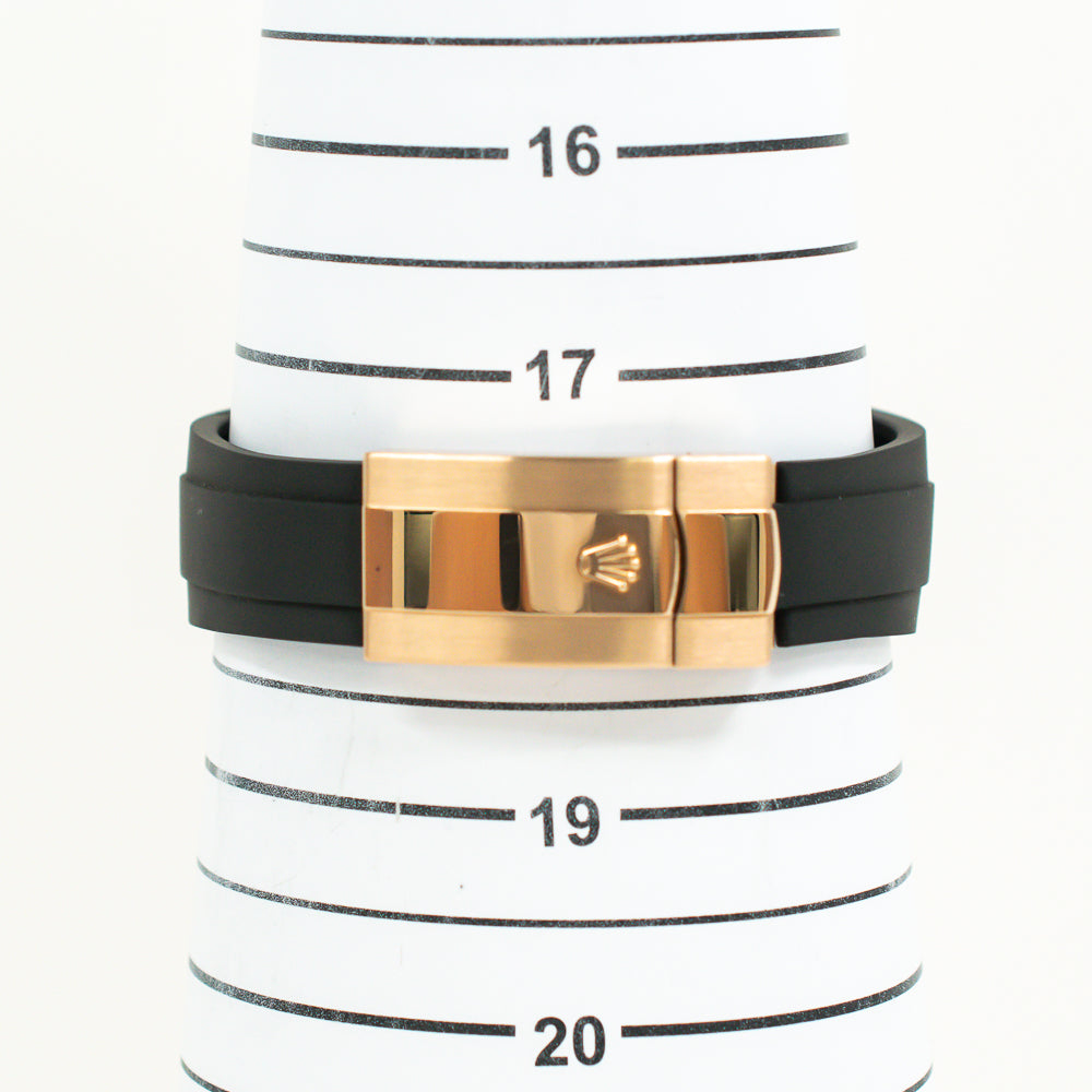 Sky-Dweller Rubber Strap Rose Gold 336235