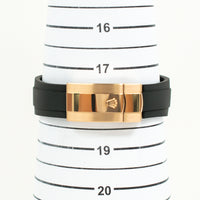 Sky-Dweller Rubber Strap Rose Gold 336235