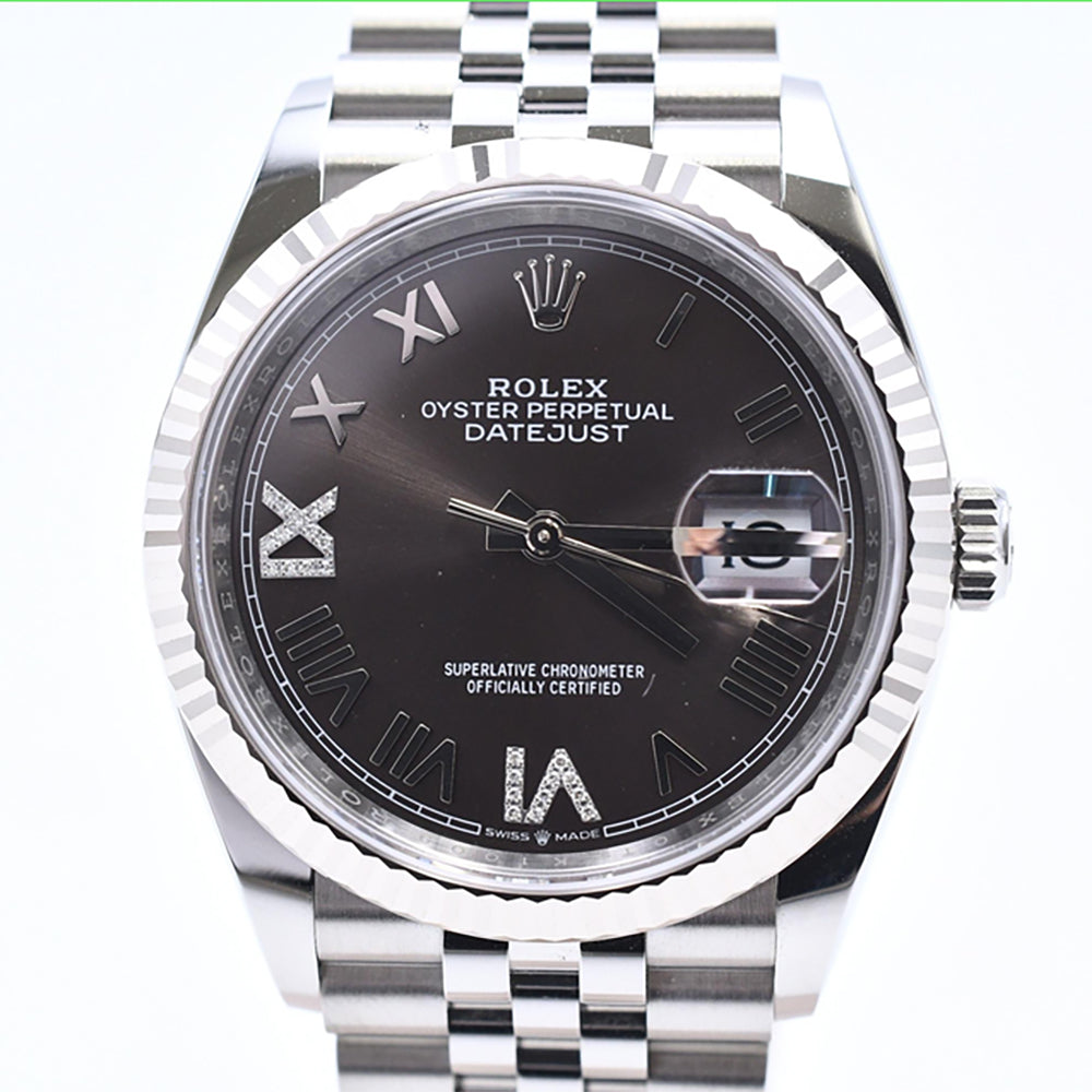 Datejust 36mmSteel and White Gold 126234