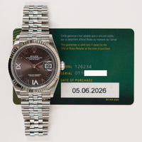 Datejust 36mmSteel and White Gold 126234