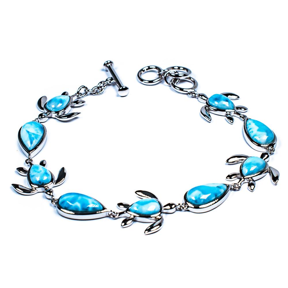 SS Larimar Honu & Teardrop Bra