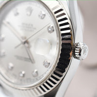 Datejust II Steel and White Gold 116334G