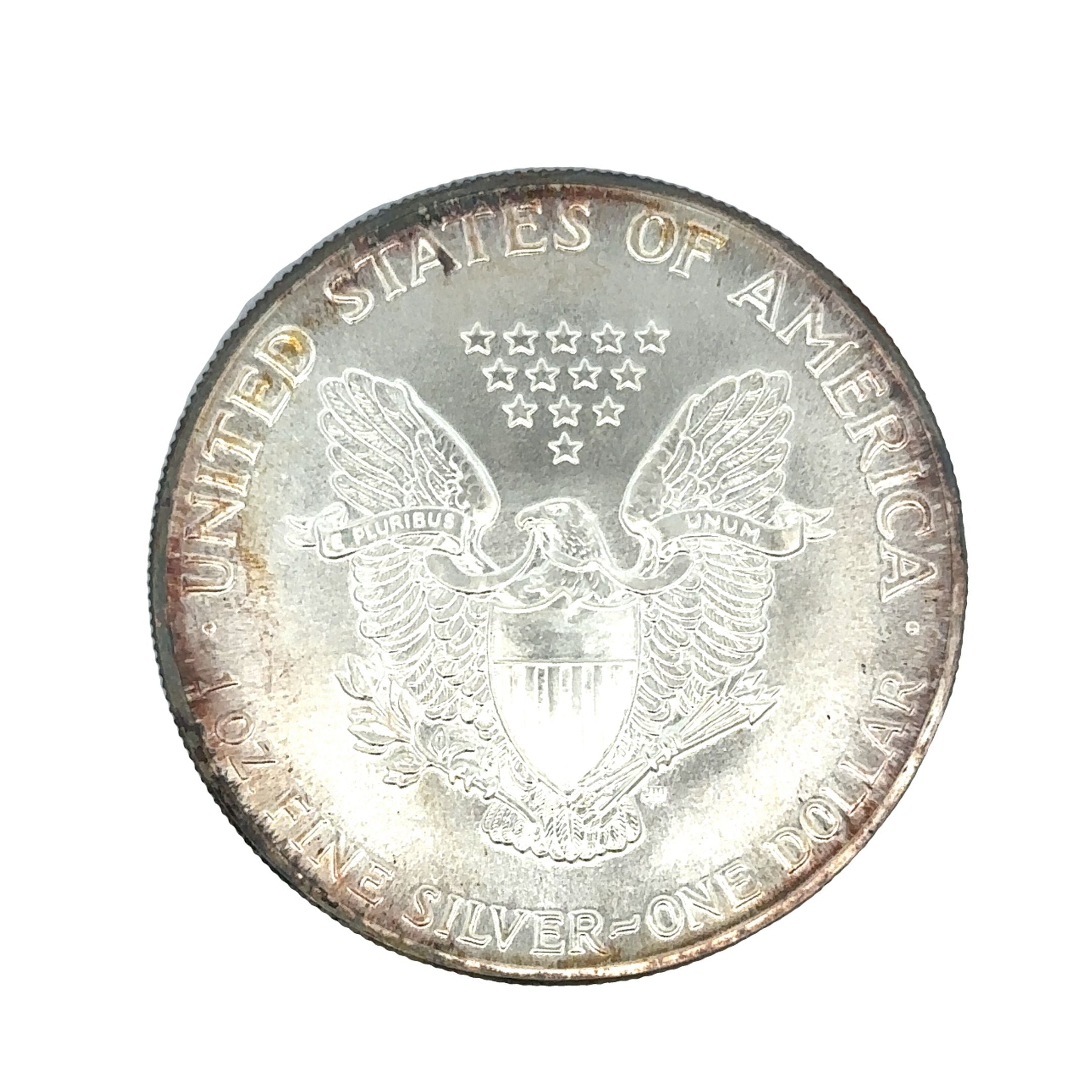 1986 US Eagle 1oz Fine Silver