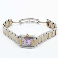 Tank Francaise Small 20mm x 25mm Steel and Rose Gold W51027Q4