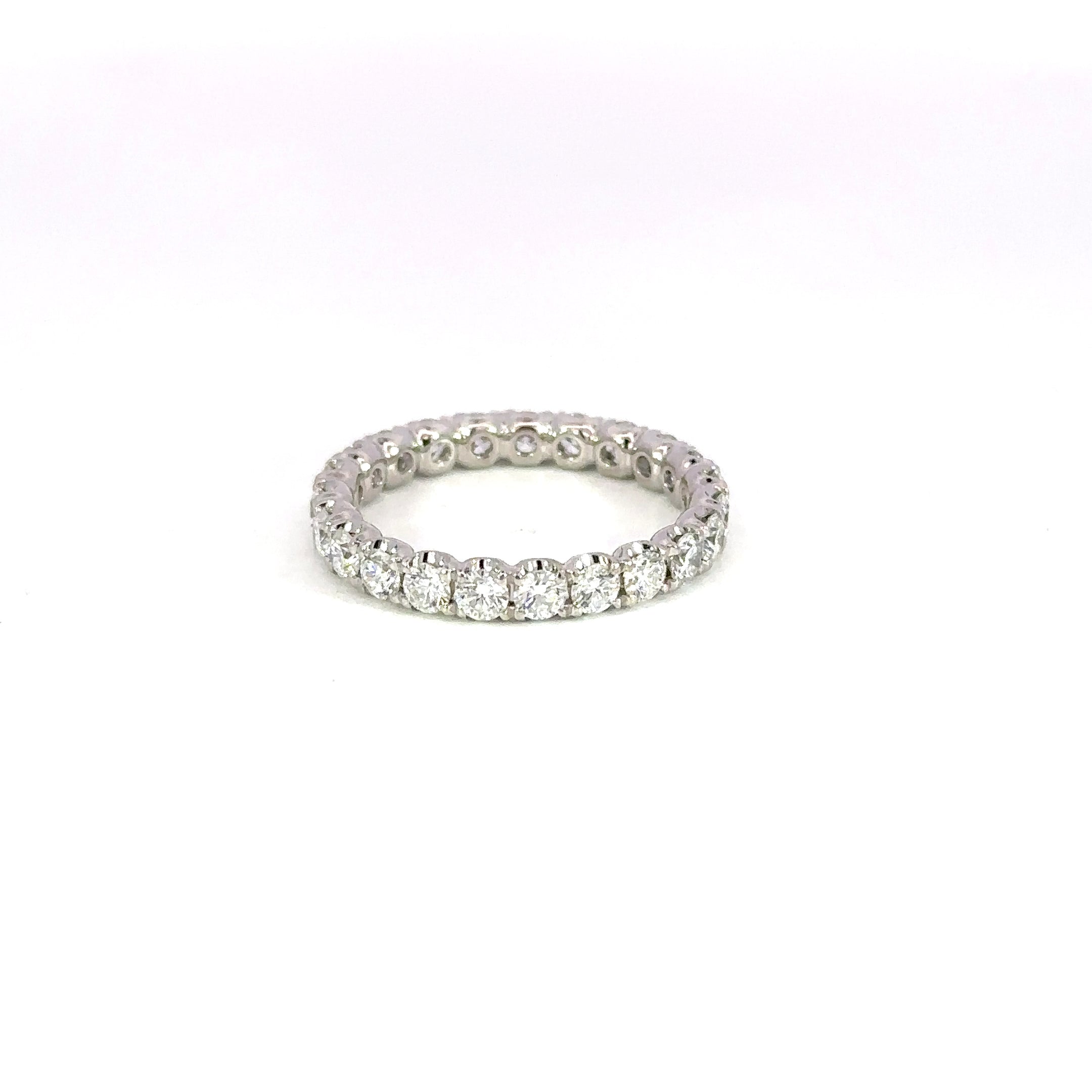 Platinum Diamond Eternity Band