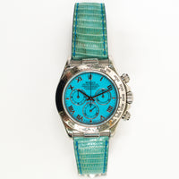 Daytona White Gold "Beach Edition" Turquoise Dial 116519