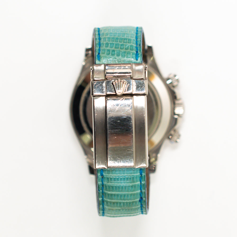 Daytona White Gold "Beach Edition" Turquoise Dial 116519