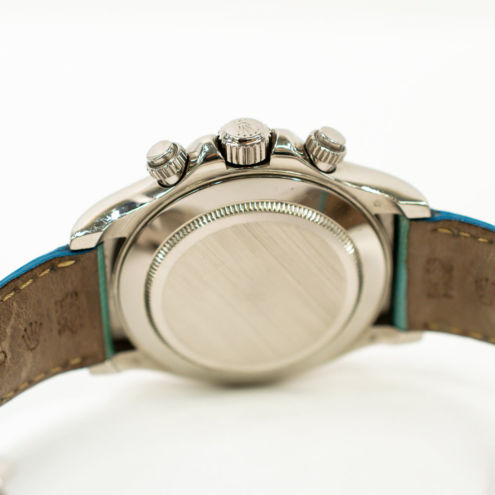 Daytona White Gold "Beach Edition" Turquoise Dial 116519