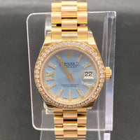 Datejust 28mm Diamond Bezel Yellow Gold 279138RBR