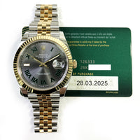 Datejust 41mm Steel and Yellow Gold 126333