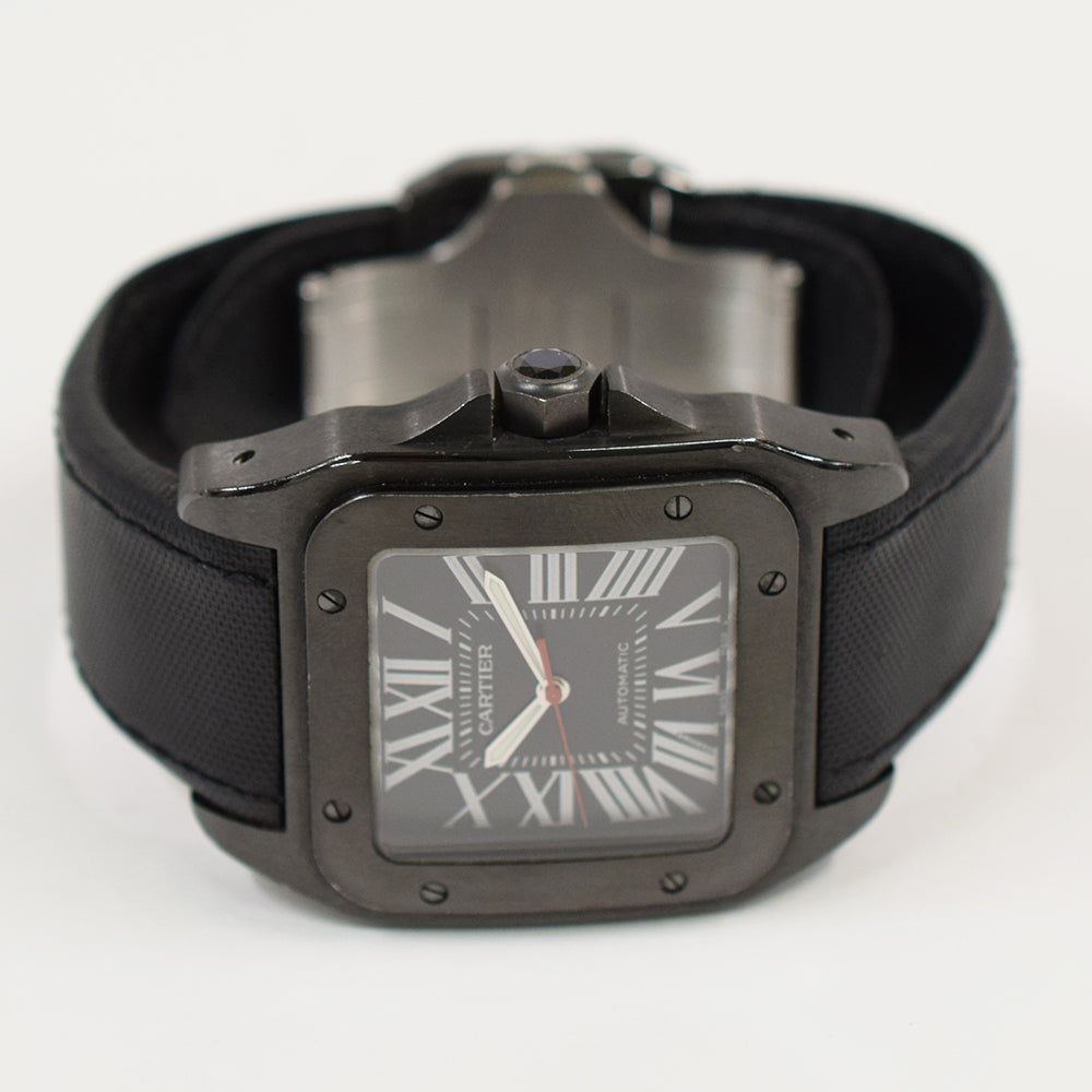 Santos 100 Large 51.1mm x 41.3mm ADLC Stainless Steel selfwinding WSSA0006