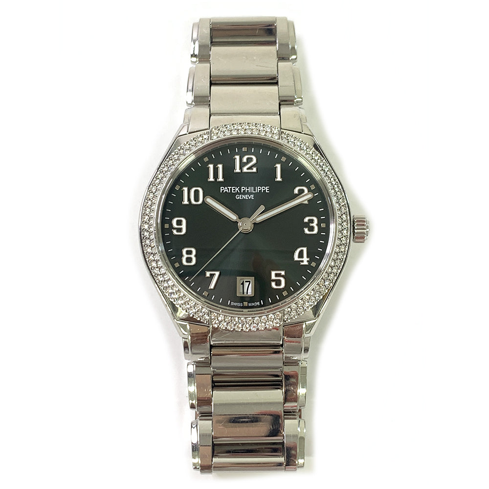 Twenty~4 36mm Green Dial Diamond Bezel Stainless Steel 7300/1200A-011