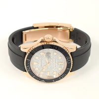 Yacht-Master 40mm Rose Gold on Strap 116655