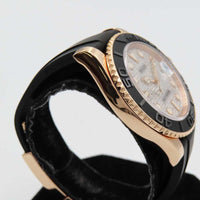 Yacht-Master 40mm Rose Gold on Strap 116655