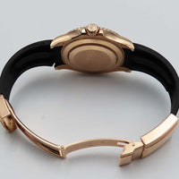 Yacht-Master 40mm Rose Gold on Strap 116655