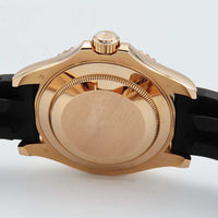Yacht-Master 40mm Rose Gold on Strap 116655