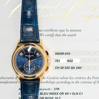 Flyback Chronograph Annual Calendar 42mm Rose Gold 5905R-010