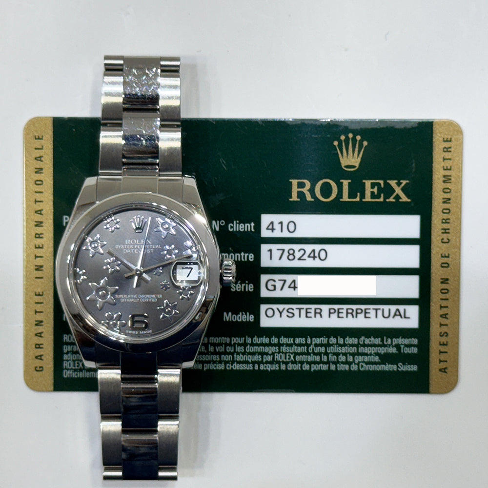 Datejust 31mm Steel 178240