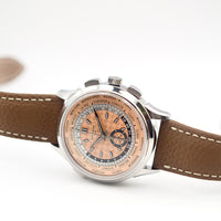 World Time 41mm Flyback Chronograph - Stainless Steel 5935A-001