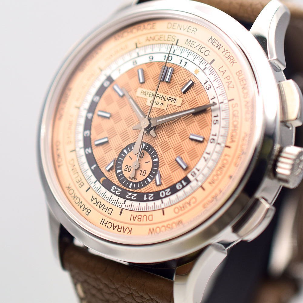 World Time 41mm Flyback Chronograph - Stainless Steel 5935A-001