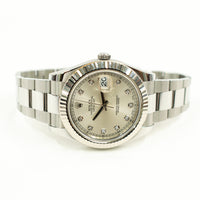 Datejust II Steel and White Gold 116334
